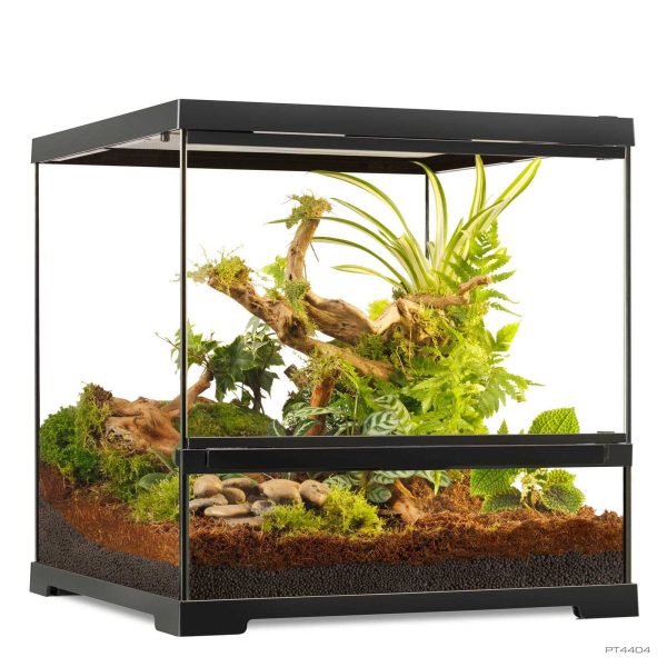 Exo Terra Terrario Cristal Pro Pequeño Ancho 45x45x45cm PT4404 - Imagen 2