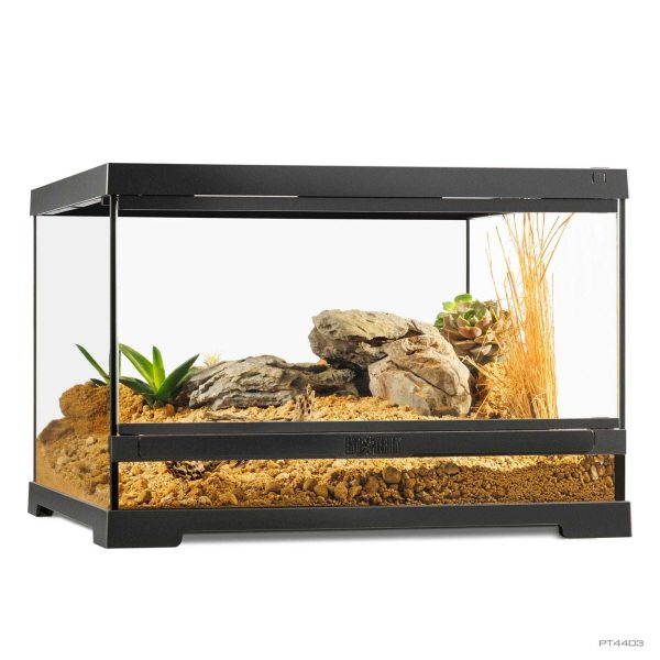 Exo Terra Terrario Cristal Pro Pequeño Bajo 45x45x30cm PT4403 - Imagen 2