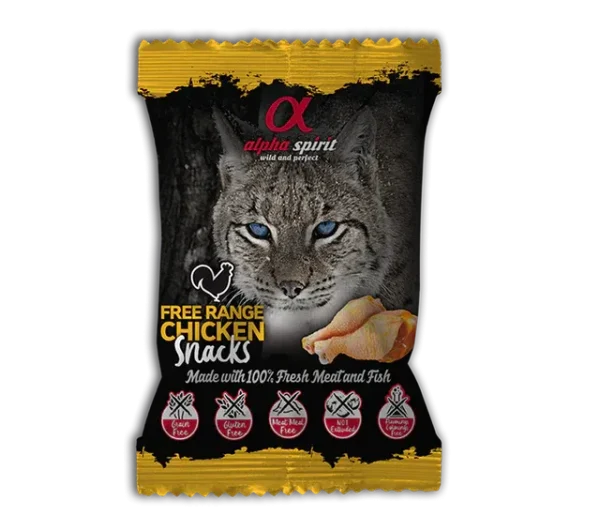 Alpha Spirit Snack de Ave de Pollo - gato - 50gr