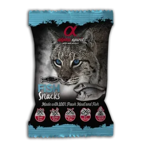 Alpha Spirit Snack de PESCADO - gato - 50gr