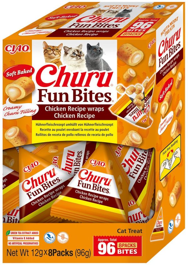 Churu CAT Fun Bites receta de pollo