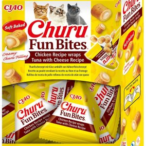Churu CAT Fun Bites receta de atun con queso