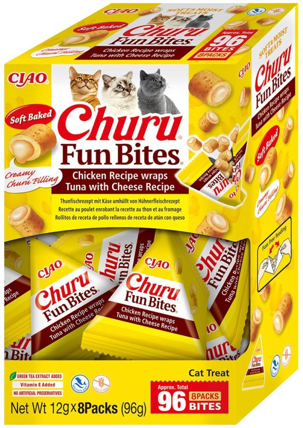 Churu CAT Fun Bites receta de atun con queso