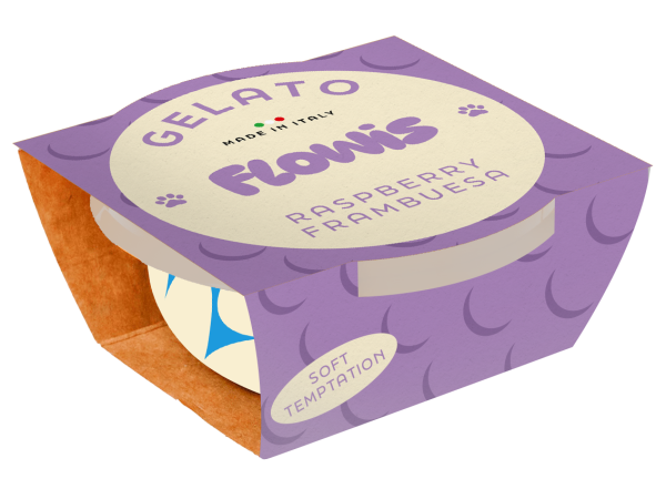 GOSBI FLOWIS GELATO RASPBERRY FLAVOR 40 gr