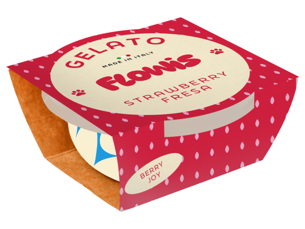 GOSBI FLOWIS GELATO STRAWBERRY FLAVOR 40 gr