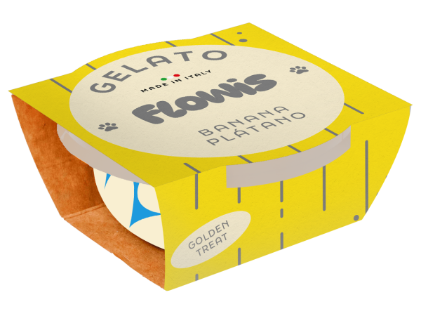 GOSBI LOWIS GELATO BANANA FLAVOR 40 gr