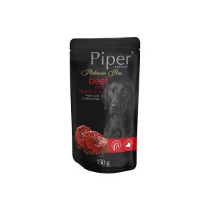 PIPER PLATINUM PURE - BEEF WHIT BROWN RICE 150gr