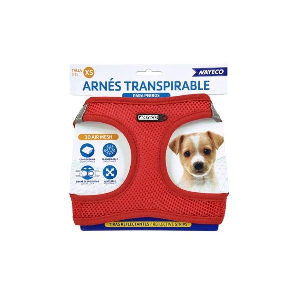 ARNES TRANSPIRABLE ROJO XS 35-40cm - Imagen 2