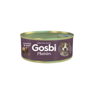 GOSBI PLAISIRS 185GR POLLO Y BUEY