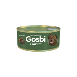 GOSBI PLAISIRS TURKEY 185 g (PAVO CON VEGETALES)