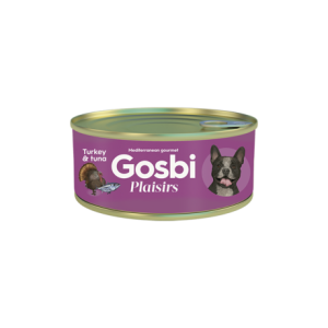 GOSBI PLAISIRS TURKEY&TUNA 185 g (PAVO CON ATÚN)