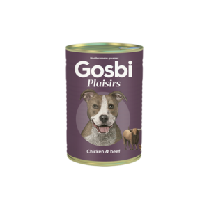 GOSBI PLAISIRS 400GR POLLO Y BUEY