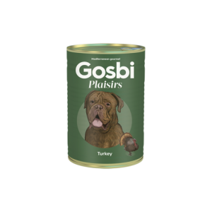 GOSBI PLAISIRS TURKEY 400 g (PAVO CON VEGETALES)