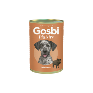 GOSBI PLAISIRS WILD BOAR 400 g (JABALÍ)