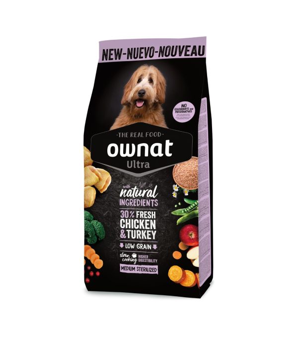 OWNAT ULTRA MEDIUM STERILIZED DOG 12kg