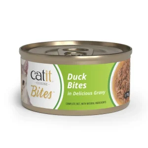 Catit Cuisine Trocitos en salsa de Pato, 75gr