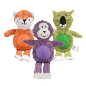 JUGUETE PERRO PELUCHE DISPENSADOR 29cm