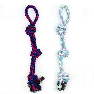 JUGUETE CUERDA ASA 3 NUDOS M 60cm 260gr