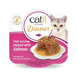 Catit Cuisine Dinner Pescado con Salmón, 75gr