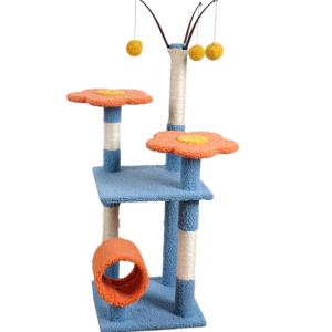 RASCADOR GATO FORRO POLAR B 120x40x40cm