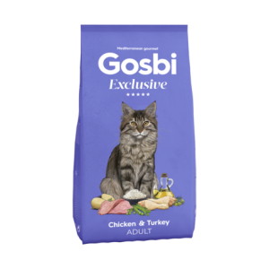 GOSBI EXCLUSIVE CAT CHICKEN & TURKEY ADULT 1,5 Kg