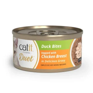 Catit Cuisine Duet Pato con Pollo, 75gr
