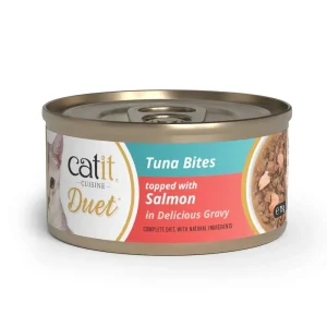 Catit Cuisine Duet Atún con Salmón, 75gr