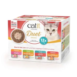 Catit Cuisine Duet Pack Variado, 12x75gr