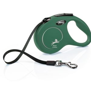 FLEXI CLASSIC, S, CINTA, 5m, HASTA 15KG, VERDE MILITAR