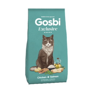 GOSBI EXCLUSIVE CAT CHICKEN & SALMON STERILIZED 400 gr