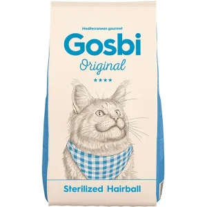 GOSBI ORIGINAL CAT STERILIZED HAIRBALL 3 Kg