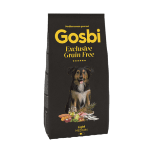 GOSBI EXCLUSIVE GRAIN FREE LIGHT MEDIUM 12 Kg