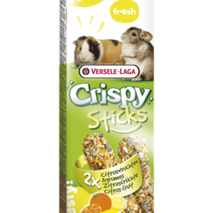 VERSELE LAGA CRYSPY STICKS CITRICOS COBAYA/CHINCHILLA 2x55GR