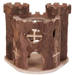 Castillo de madera 17x12x15cm