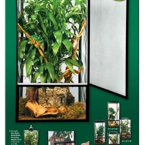 ZOOMED ReptiBreeze Aluminium Screen Cage 61x61x122 cm