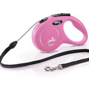 FLEXI CLASSIC S CORDON, 5m, HASTA 12Kg, ROSA