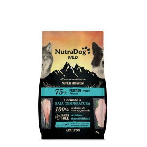 NutraDog Wild Pescado+pollo 2kg