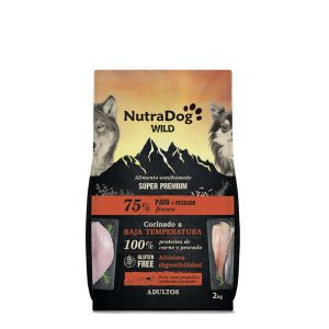 NutraDog Wild Pavo+pescado 10kg