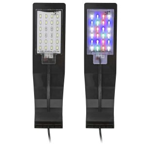 Lámpara Aqualed Génesis Curva luz RGB+W – Negra (10 W)