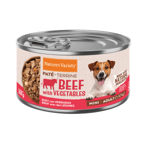 NATURE´S VARIETY DOG PATÉ DE CARNE DE RES MINI PARA ADULTOS 200gr