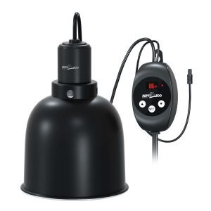 REPTIZOO Portalámparas domo con termostato PID REPTIZOO 14cm