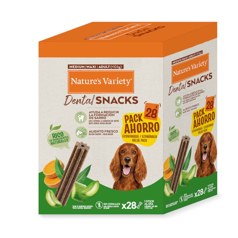 Nature´s Variety DENTAL SNACKS MEDIUM MAXI x28 sticks